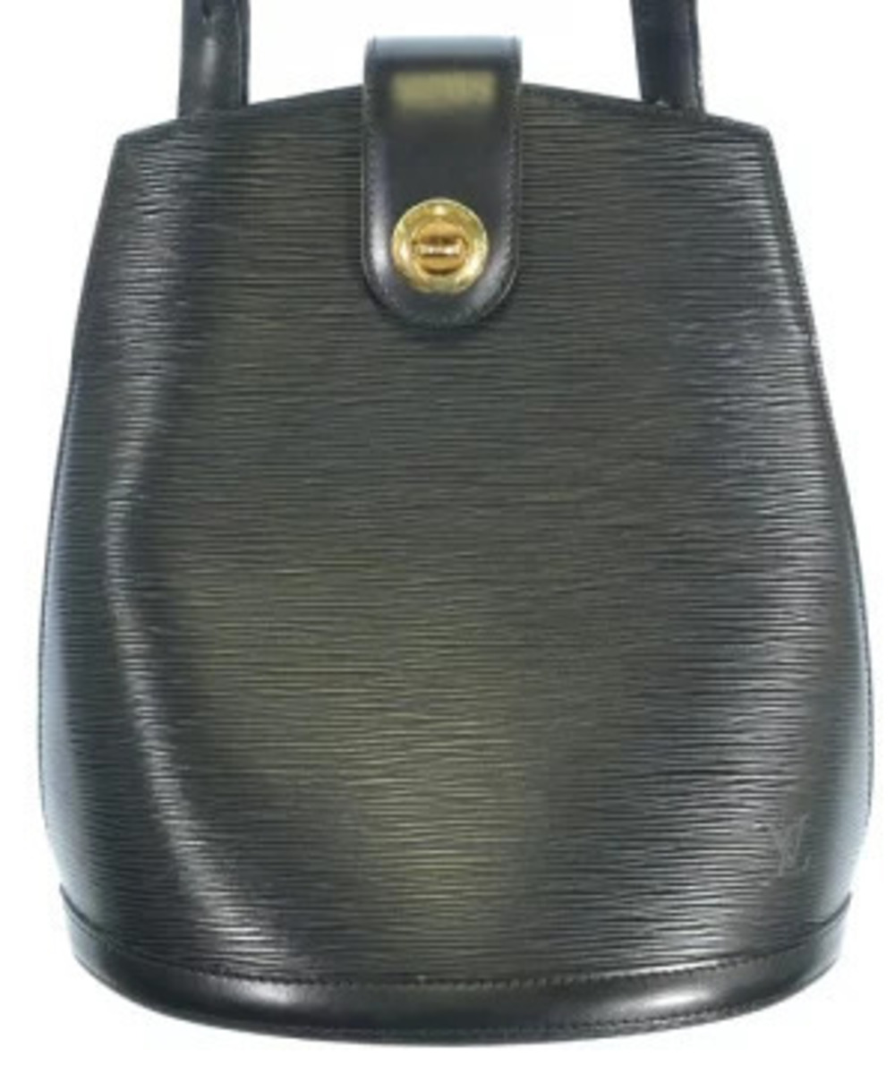 LOUIS VUITTON Cluny epi leather Shoulder bag Black